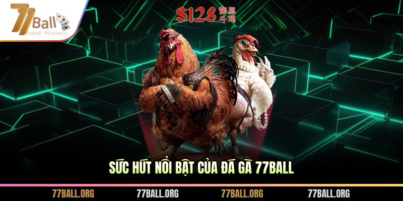Sức hút nổi bật của đá gà 77BALL